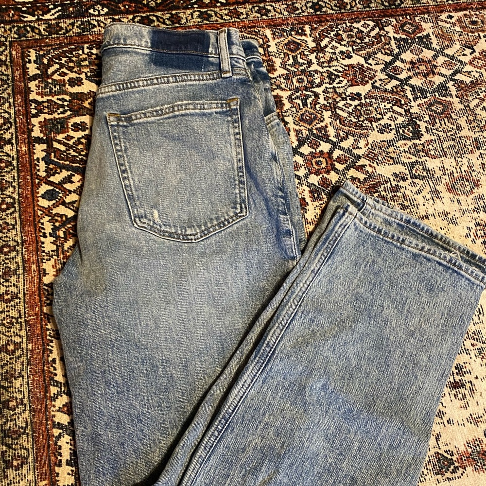 Curve Love Ultra High Rise 90s Straight Jean SHORT